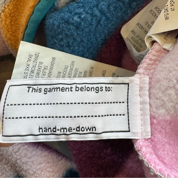 Patagonia Snap T Fleece Pullover Jacket Girls Large 12 - Picture 5 of 8